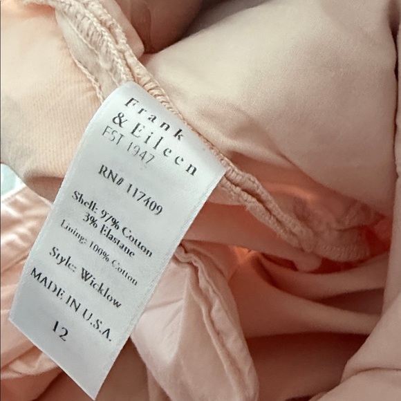 Frank & Eileen Wicklow The Italian Chino Pants light pink 12 - Picture 6 of 6